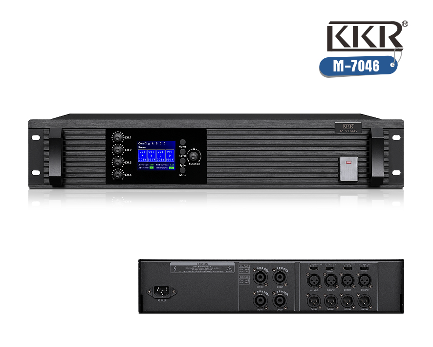 M-7046 四通道功放650W M-7046 四通道功放650W